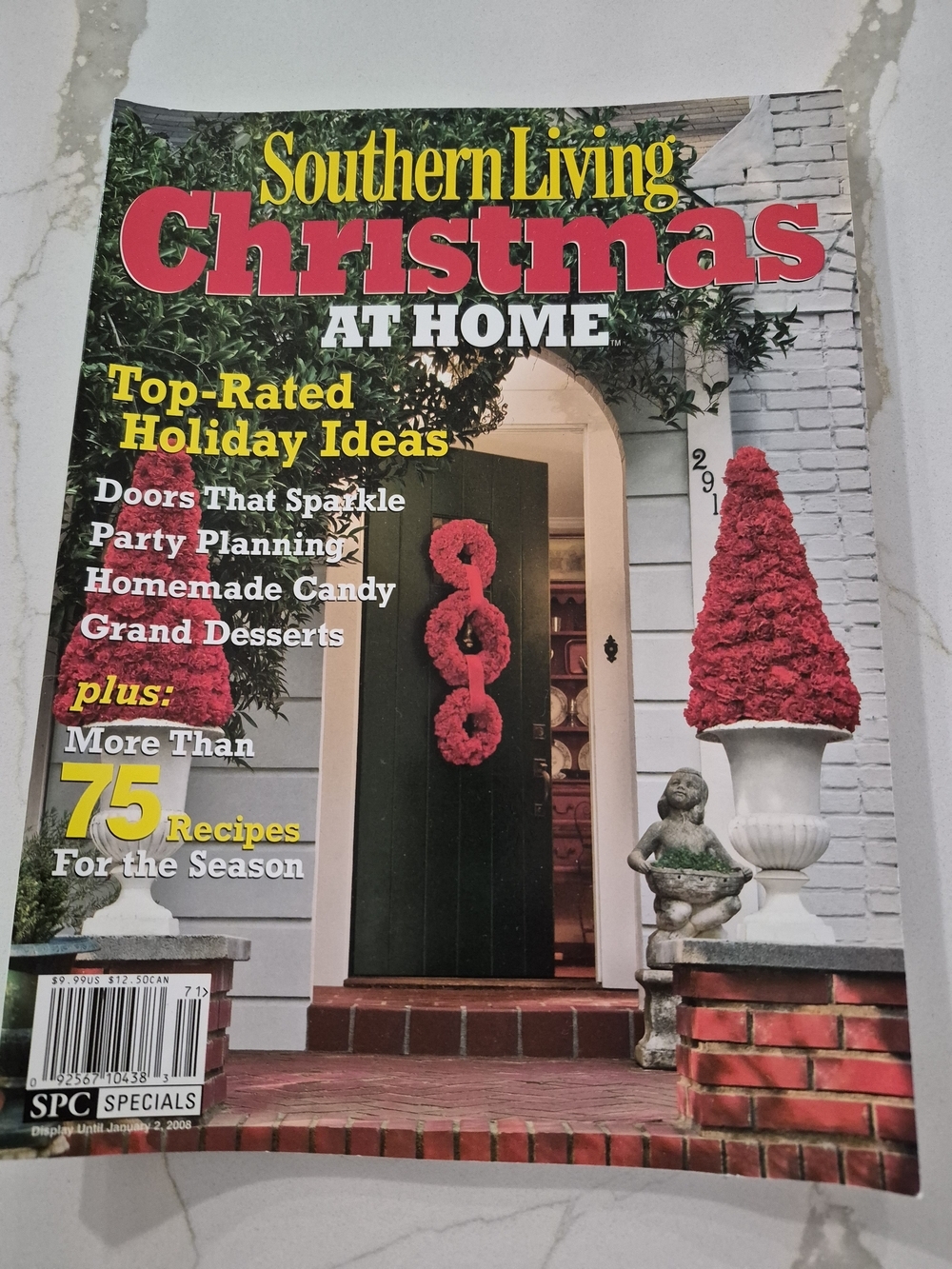 Southern Living Christmas At Home Special Edition December 2007